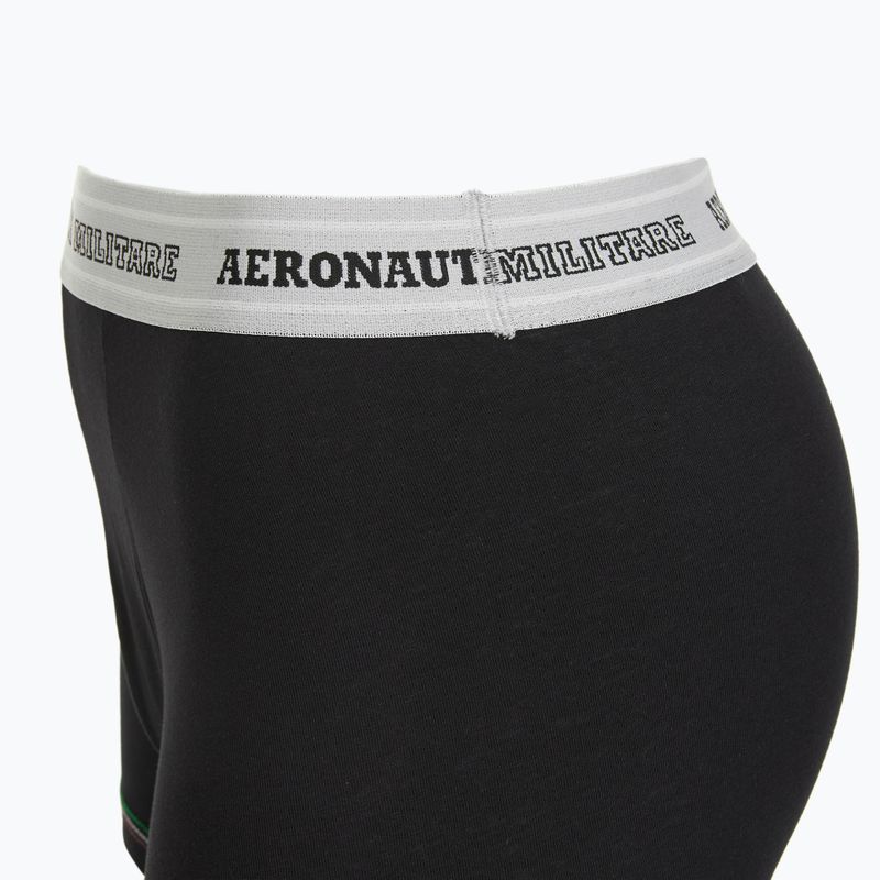 Bokserki Aeronautica Militare AM1UBX004 Trunk 2 pary black 3