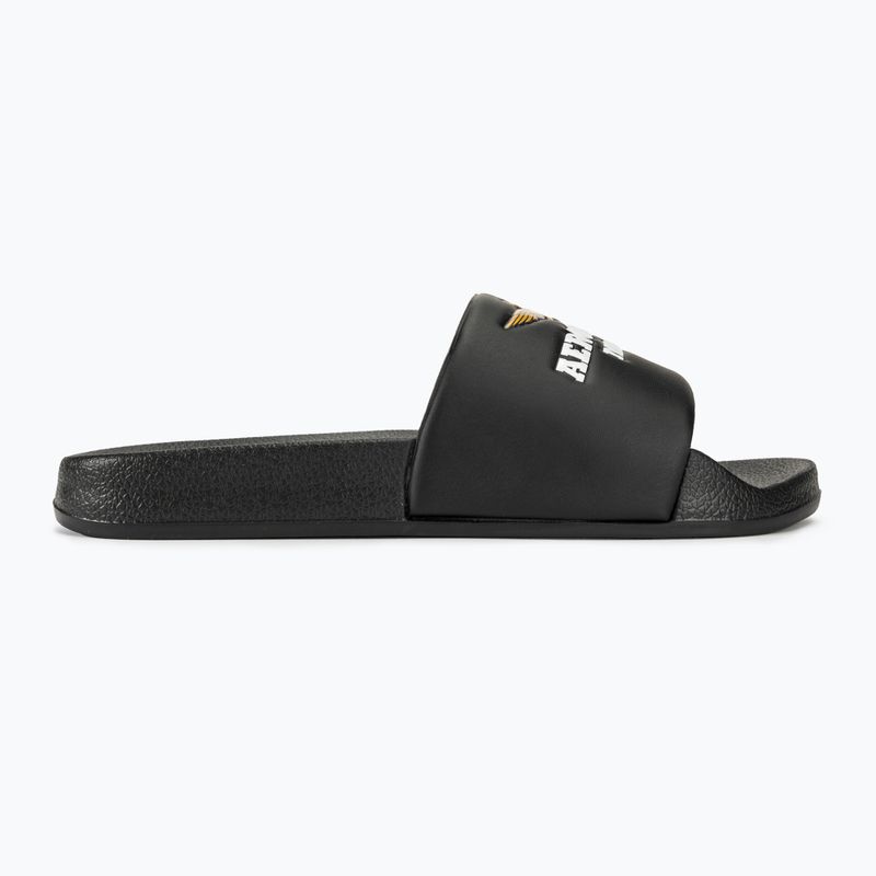 Vyriškos šlepetės Aeronautica Militare Beach jet black 2