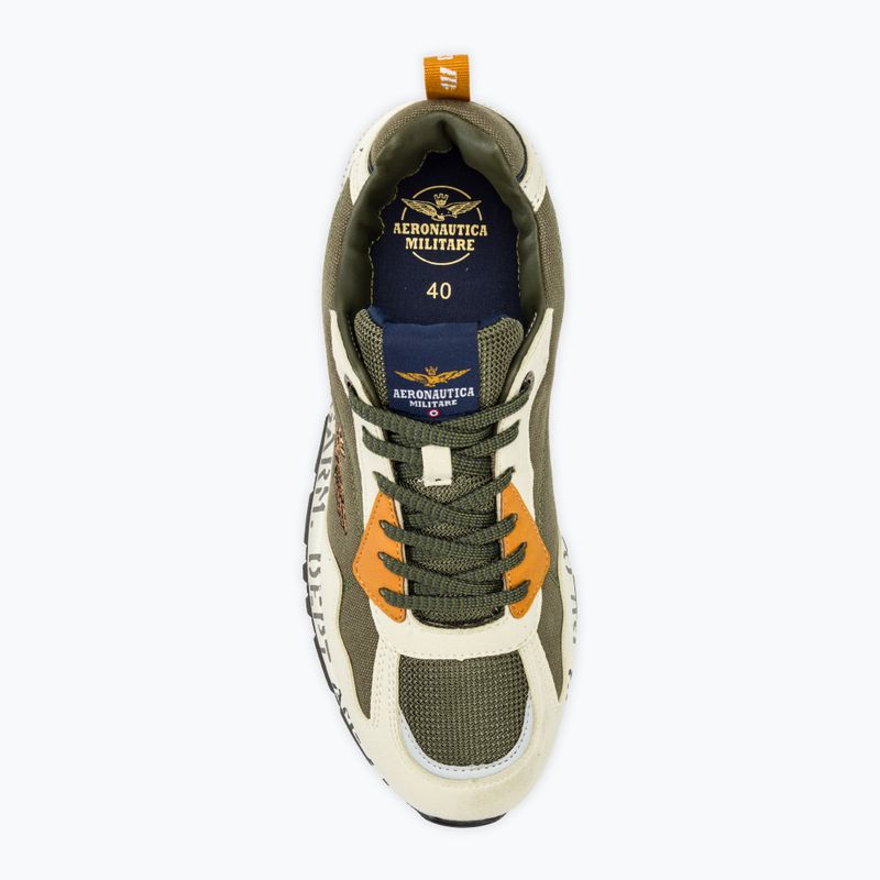 Vyriški batai Aeronautica Militare Printed Sole avocado/oyster gray 5