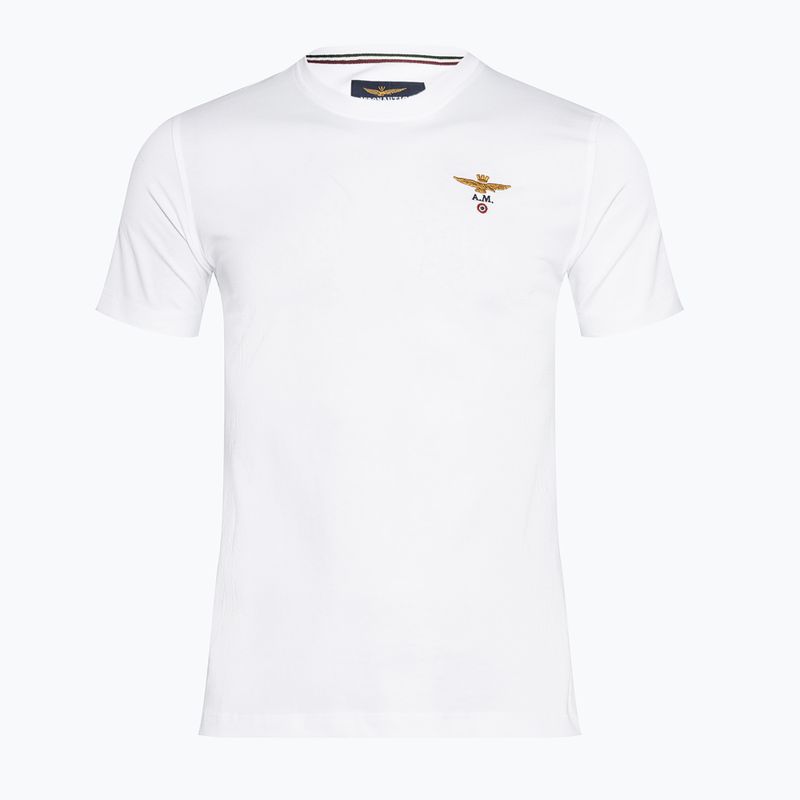 Vyriški marškinėliai Aeronautica Militare Essential off white