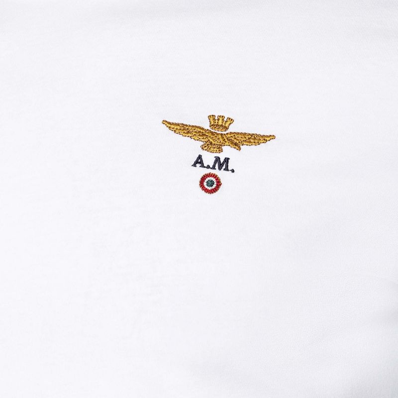 Vyriški marškinėliai Aeronautica Militare Essential off white 3