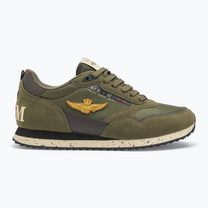 Vyriški batai Aeronautica Militare SC288CT3379 dark brown/black 2