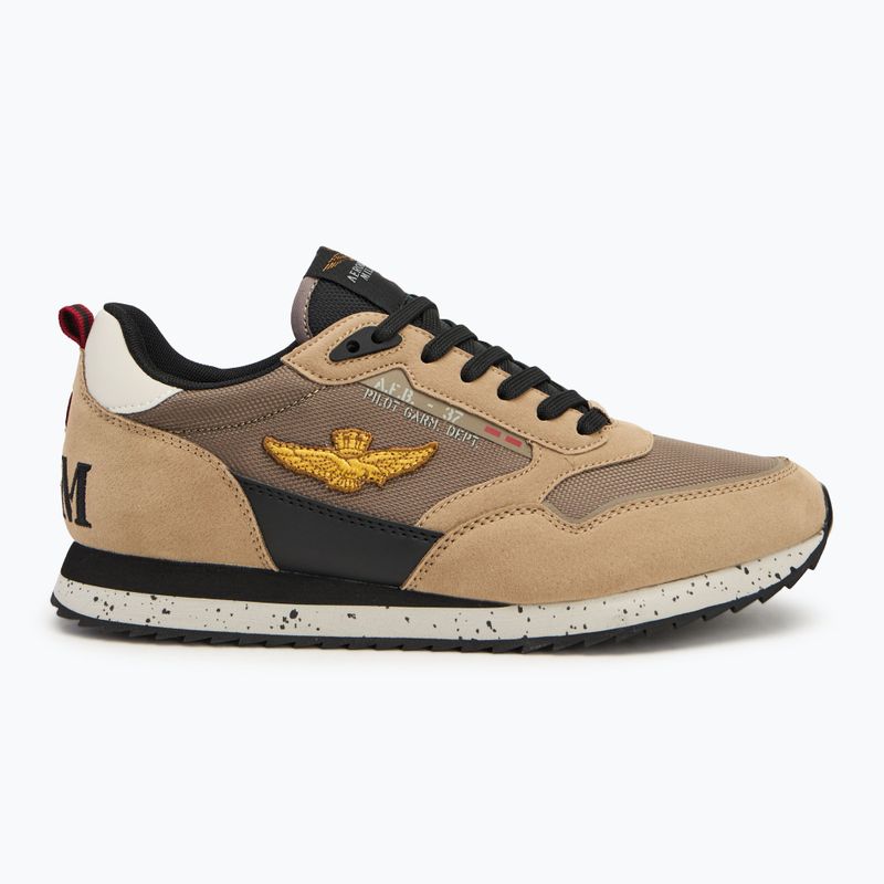 Vyriški batai Aeronautica Militare SC288CT3379 dove/black 2