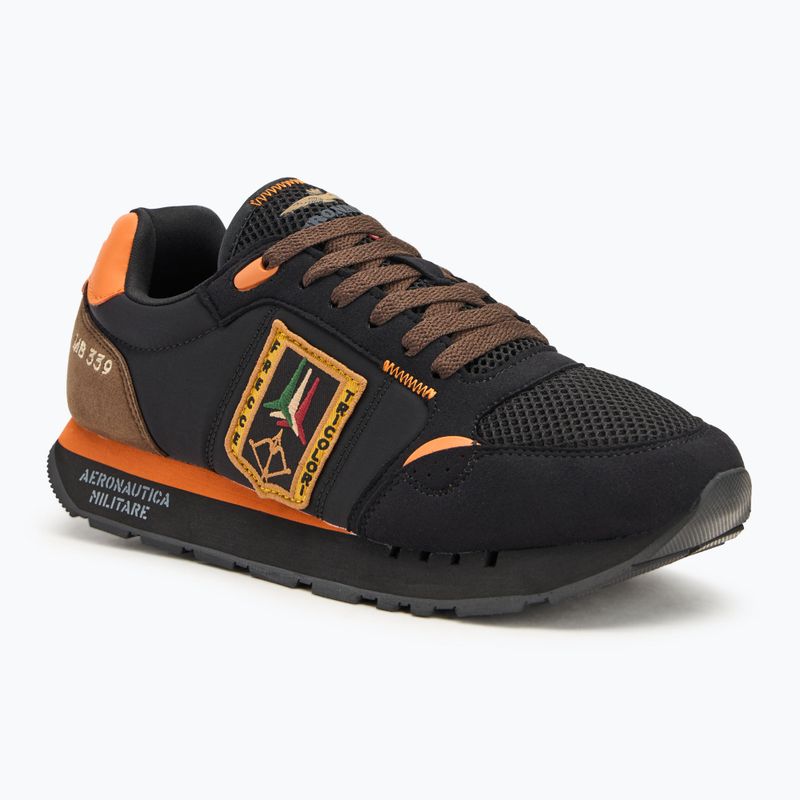 Vyriški batai Aeronautica Militare SC292CT3331 taupe/orange/black