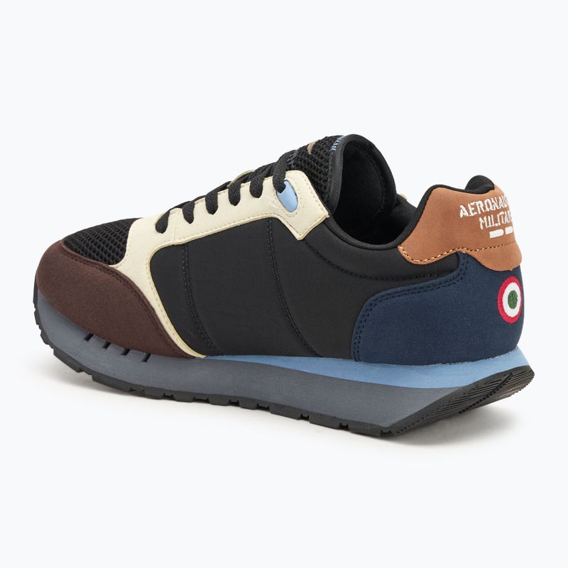 Vyriški batai Aeronautica Militare SC292CT3331 blue/light brown/black 3