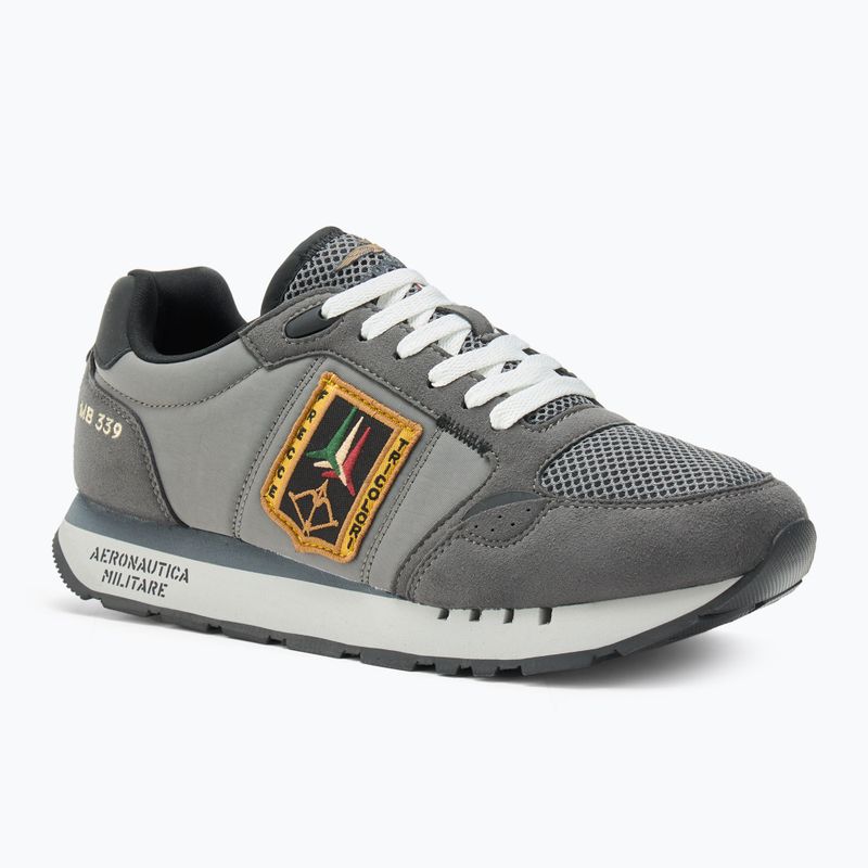 Vyriški batai Aeronautica Militare SC292CT3331 light grey/dark grey