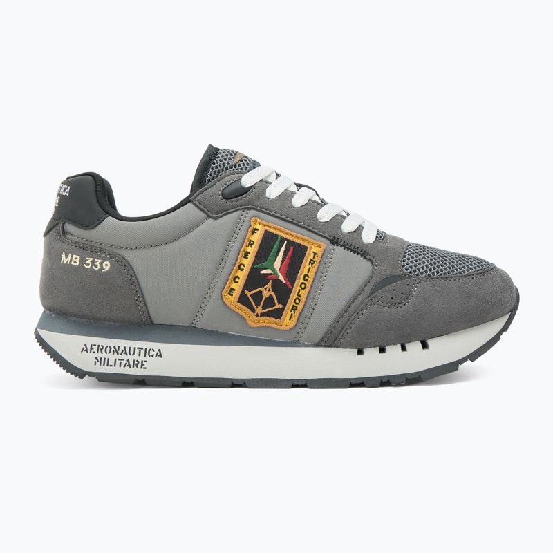 Vyriški batai Aeronautica Militare SC292CT3331 light grey/dark grey 2