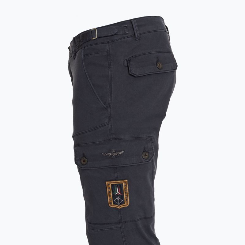 Vyriškos kelnės Aeronautica Militare Heritage dark blue 3