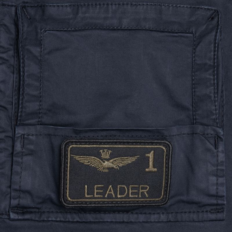 Vyriškos kelnės Aeronautica Militare Heritage blue/black 4