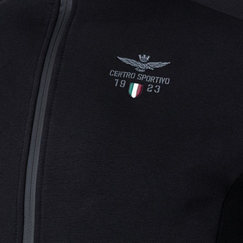 Vyriškas džemperis Aeronautica Militare Sport jet black 5