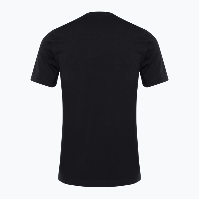 Vyriški marškinėliai Aeronautica Militare Essential jet black 2