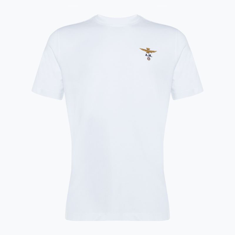 Vyriški marškinėliai Aeronautica Militare Essential off white