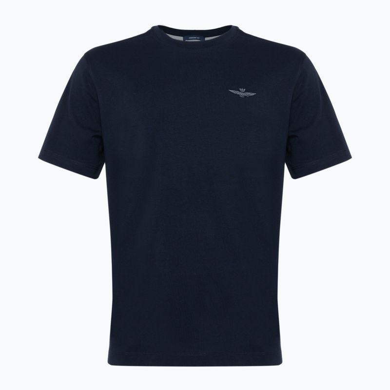 Vyriški marškinėliai Aeronautica Militare Essential dark blue