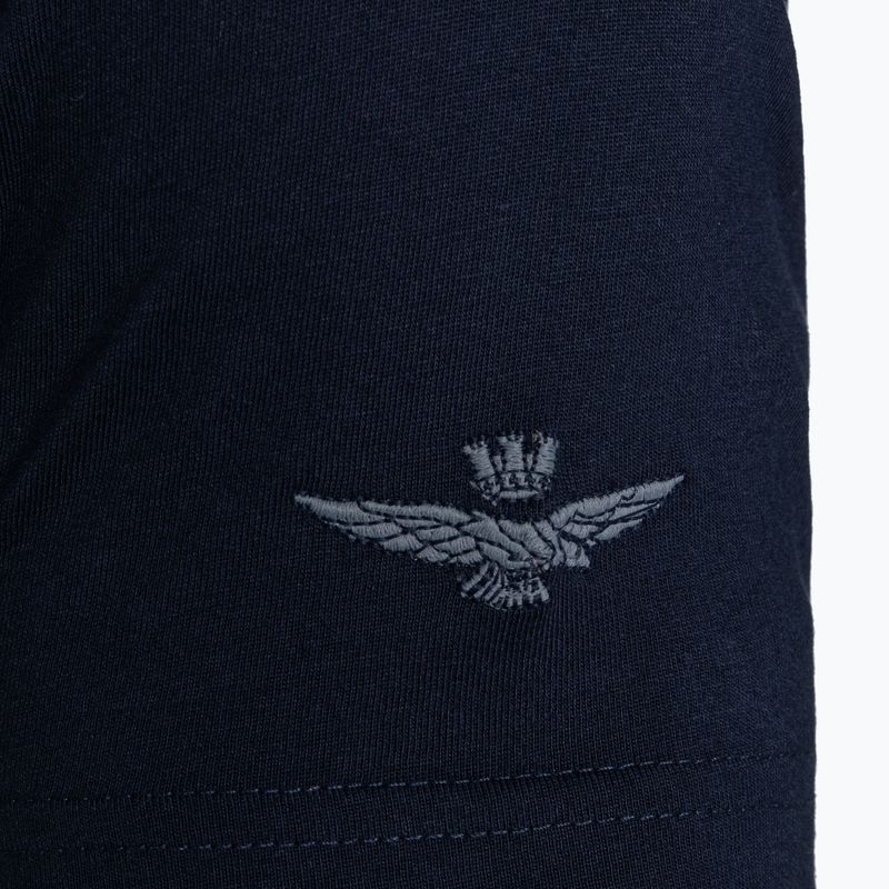 Vyriški marškinėliai Aeronautica Militare Heritage dark blue 4