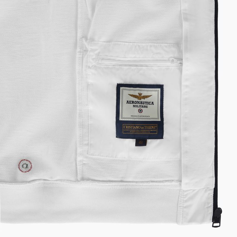 Vyriškas džemperis Aeronautica Militare 251AF500F459 Cappucio off white 5