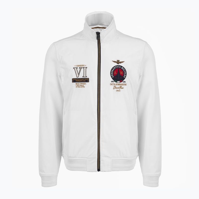 Vyriškas džemperis Aeronautica Militare 251AF500F459 Cappucio off white 6