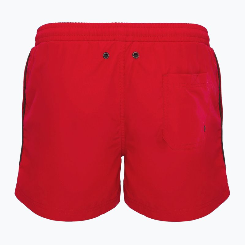Vyriški maudymosi šortai Aeronautica Militare 251BW223CT2967 tango red 2