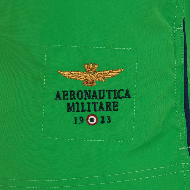 Vyriški maudymosi šortai Aeronautica Militare 251BW223CT2967 kriaušių žalia 3