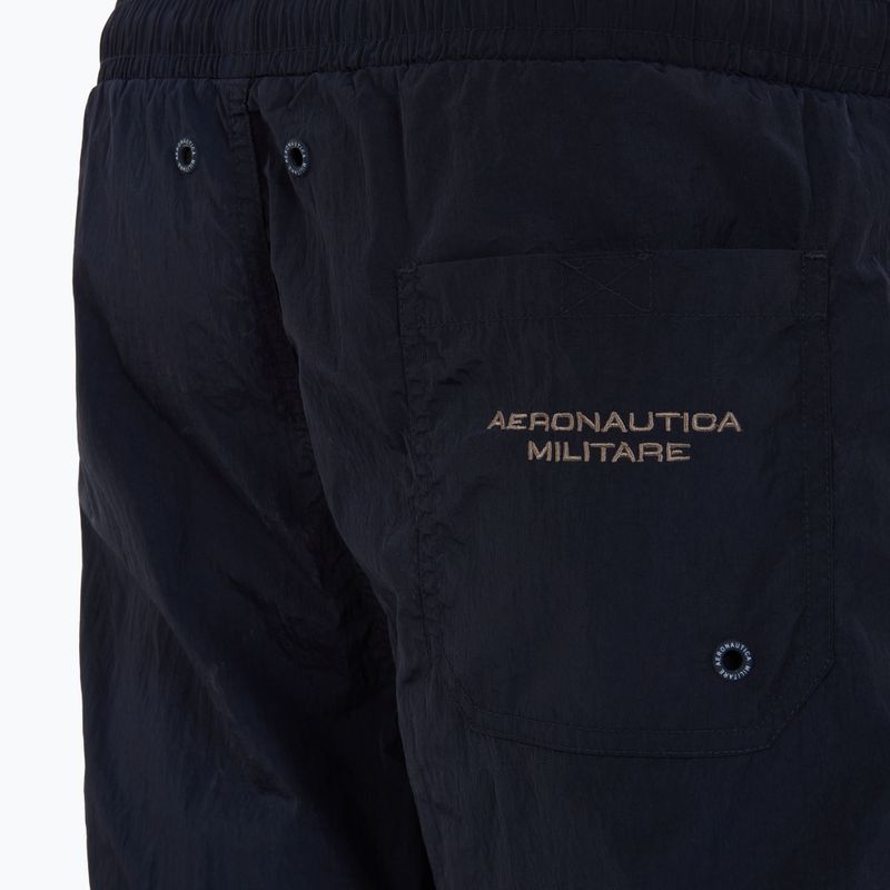 Vyriški maudymosi šortai Aeronautica Militare 251BW224CT3538 tamsiai mėlyni 5
