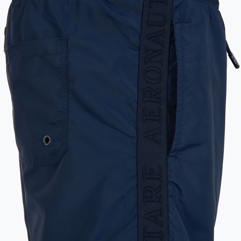 Vyriški maudymosi šortai Aeronautica Militare 251BW225CT3539 tamsiai mėlyni 4