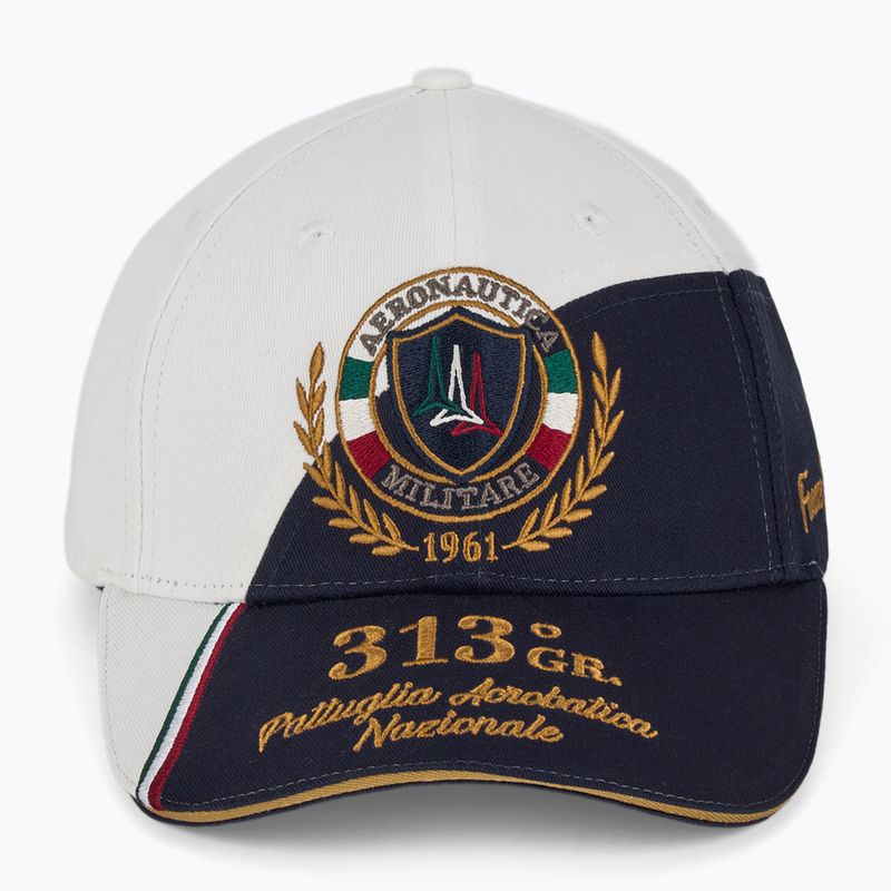 Vyriška kepuraitė su snapeliu Aeronautica Militare 251HA1210CT3299 blu navy/off white 2