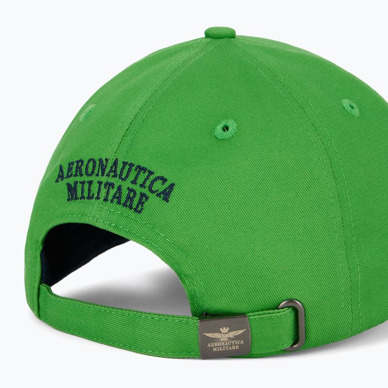 Vyriška kepuraitė su snapeliu Aeronautica Militare 251HA1212CT3299 pear green 4