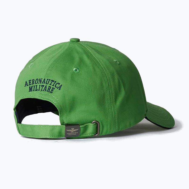 Vyriška kepuraitė su snapeliu Aeronautica Militare 251HA1212CT3299 pear green 2