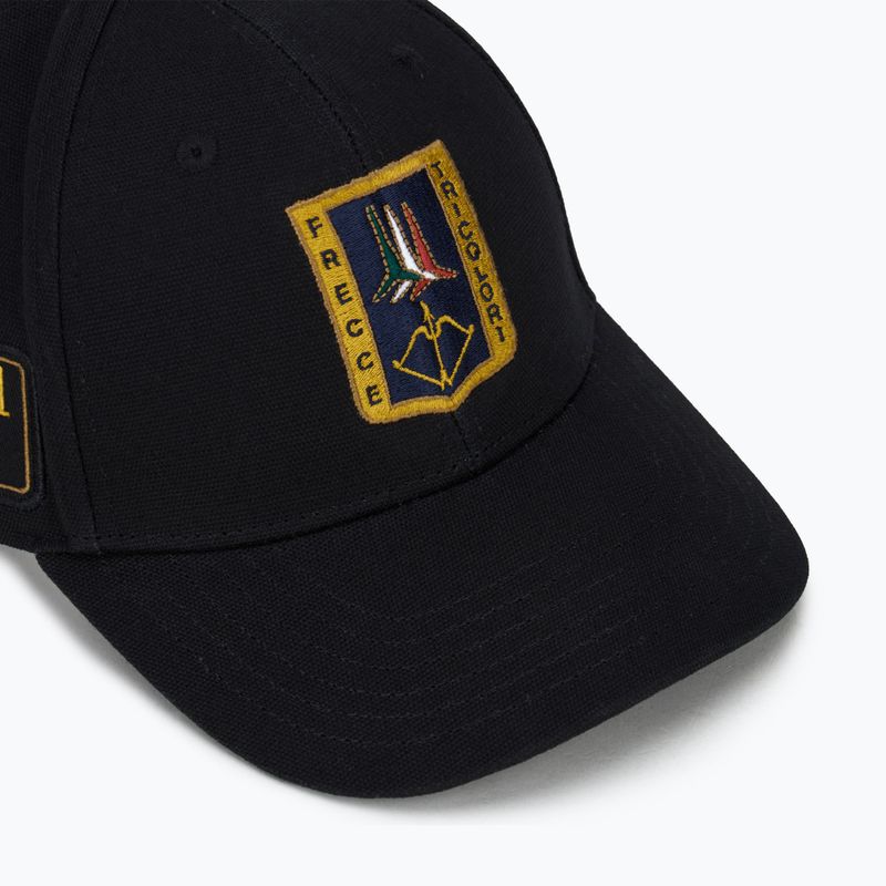 Vyriška kepuraitė su snapeliu Aeronautica Militare 251HA1150CT3043 jet black 3