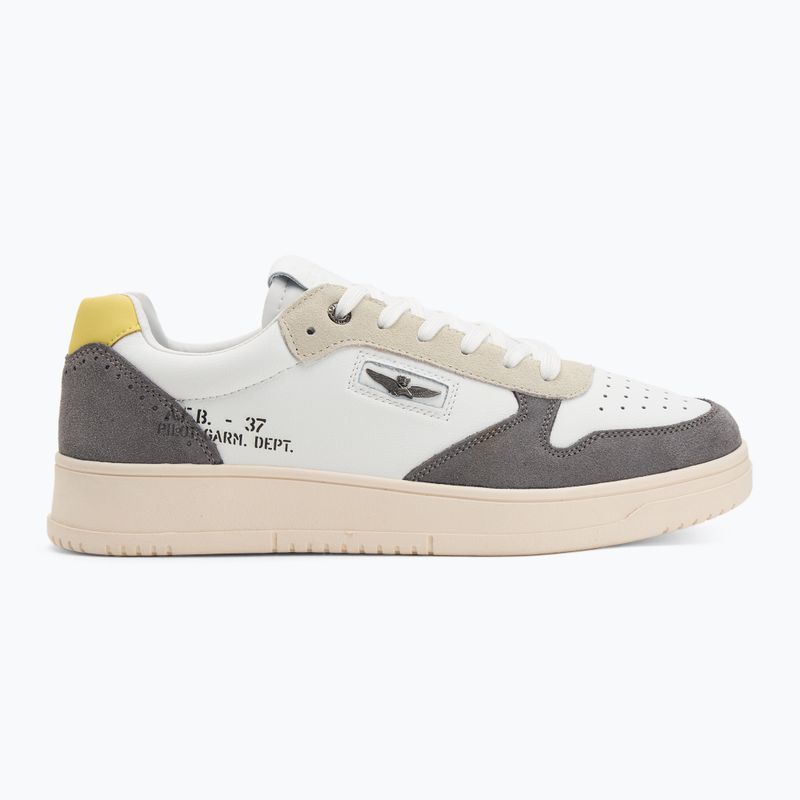 Vyriški batai Aeronautica Militare 251SC235PL244 off white/pilki 2