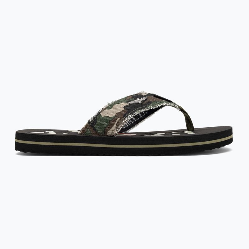 Vyriškos šlepetės per pirštą Aeronautica Militare 251SC310CT3593 camouflage green 2