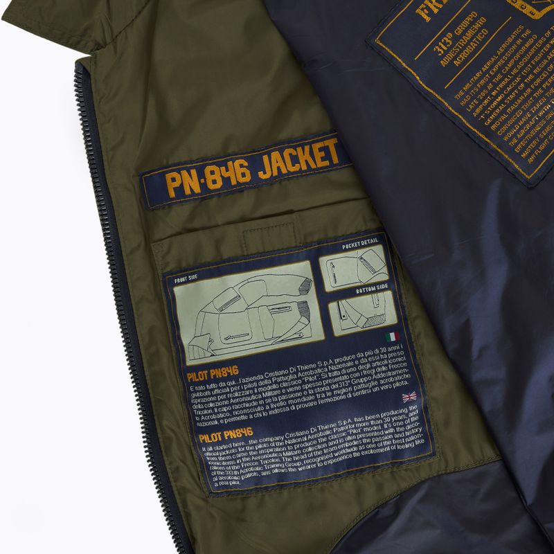 Vyriška striukė Aeronautica Militare Heritage military olive 6