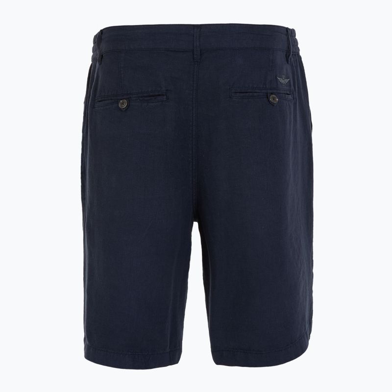 Vyriški šortai Aeronautica Militare 251BE253CT3508 blu navy washed 2