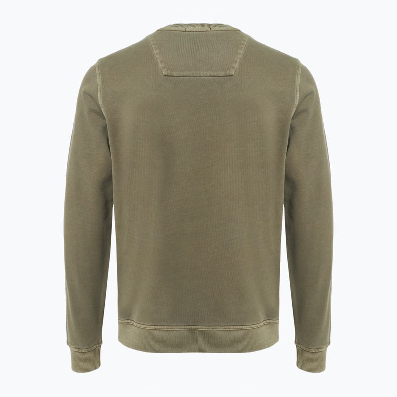 Vyriškas džemperis Aeronautica Militare Girocollo military olive washed 2