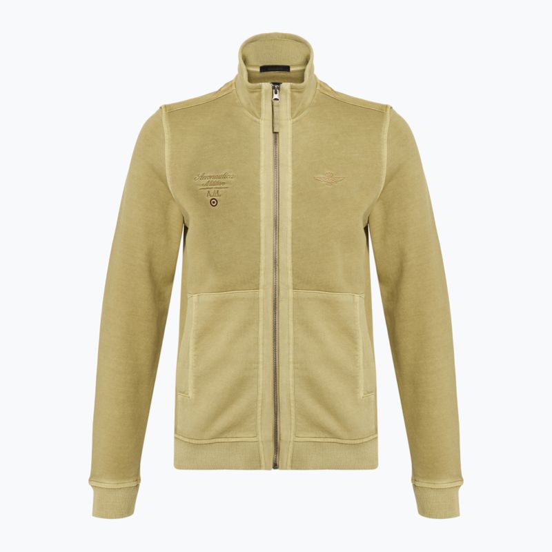 Vyriškas džemperis Aeronautica Militare 251FE1992F583 antelope beige washed