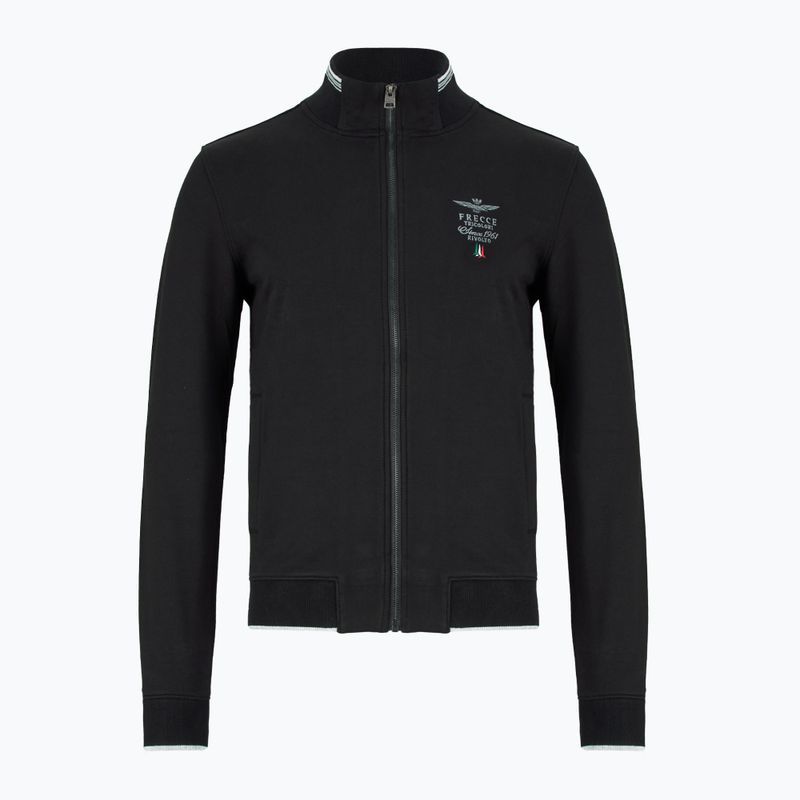 Vyriškas džemperis Aeronautica Militare Essential jet black