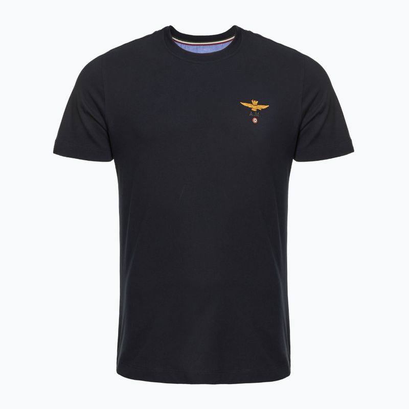 Vyriški marškinėliai Aeronautica Militare Essential blu navy