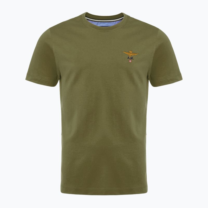 Vyriški marškinėliai Aeronautica Militare Essential green