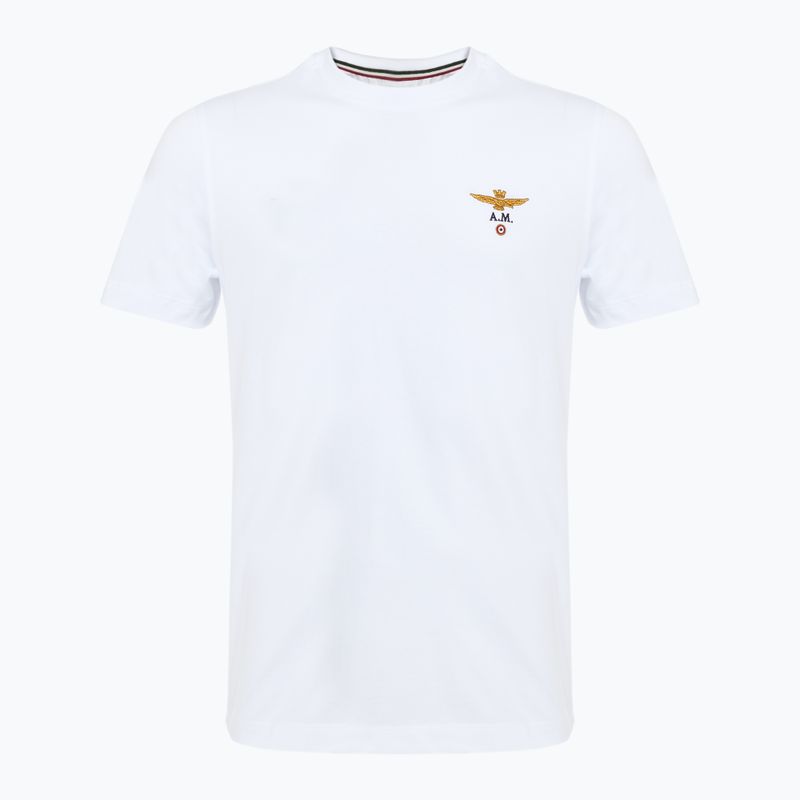 Vyriški marškinėliai Aeronautica Militare Essential off white