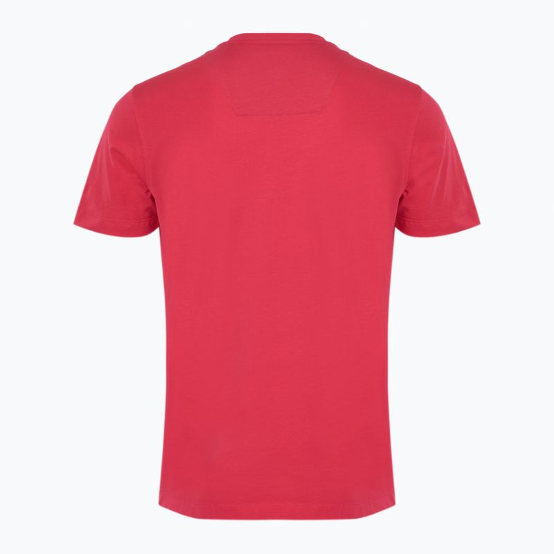 Vyriški marškinėliai Aeronautica Militare Essential magenta 2