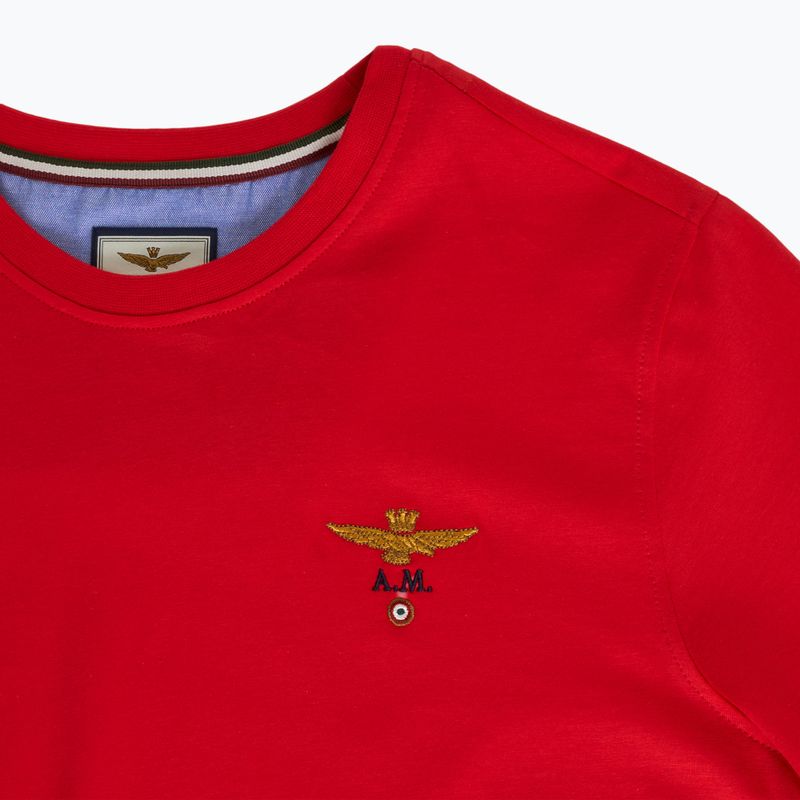 Vyriški marškinėliai Aeronautica Militare Essential tengo red 3