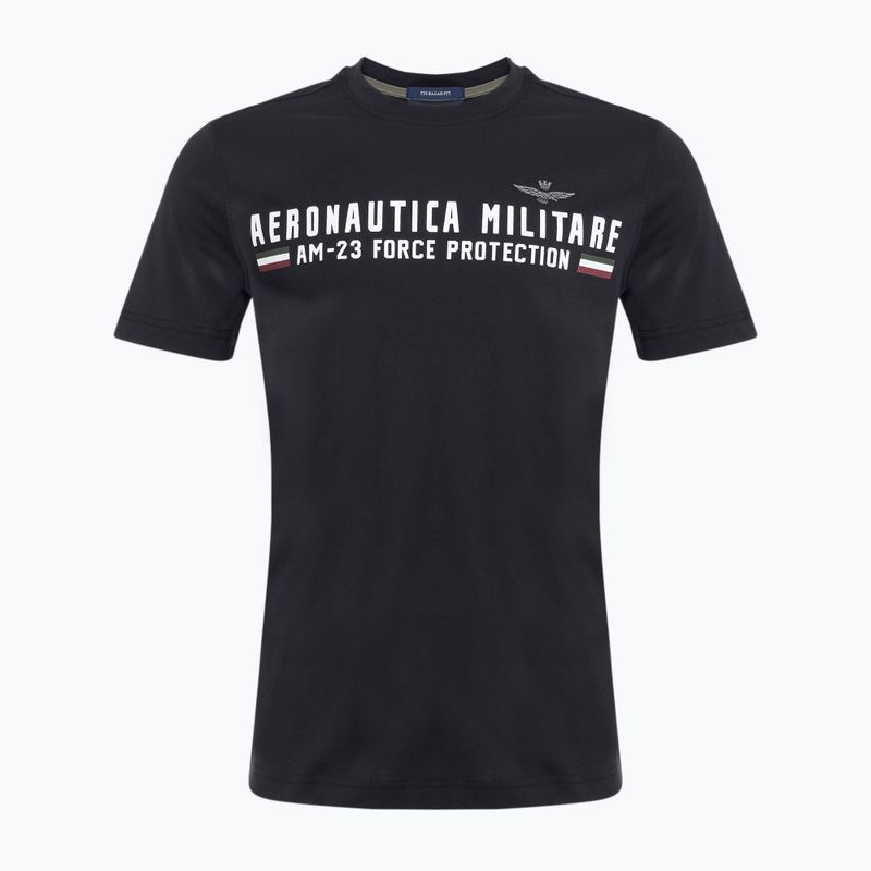 Vyriški marškinėliai Aeronautica Militare Heritage blu navy