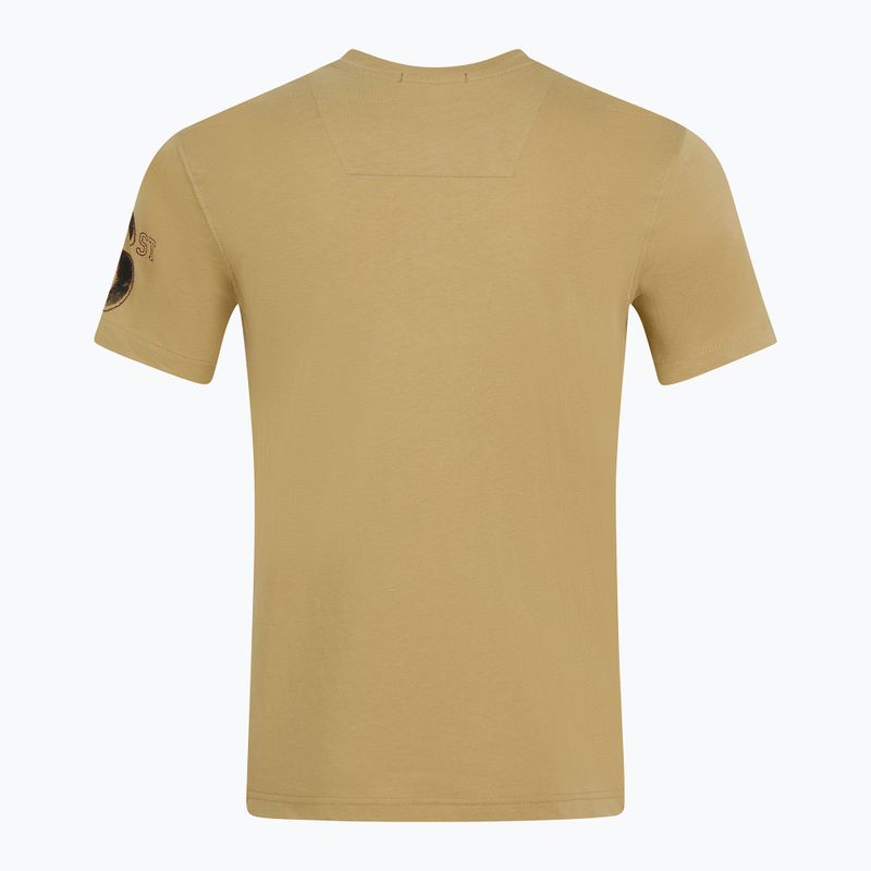 Vyriški marškinėliai Aeronautica Militare Tornado antelope beige 2