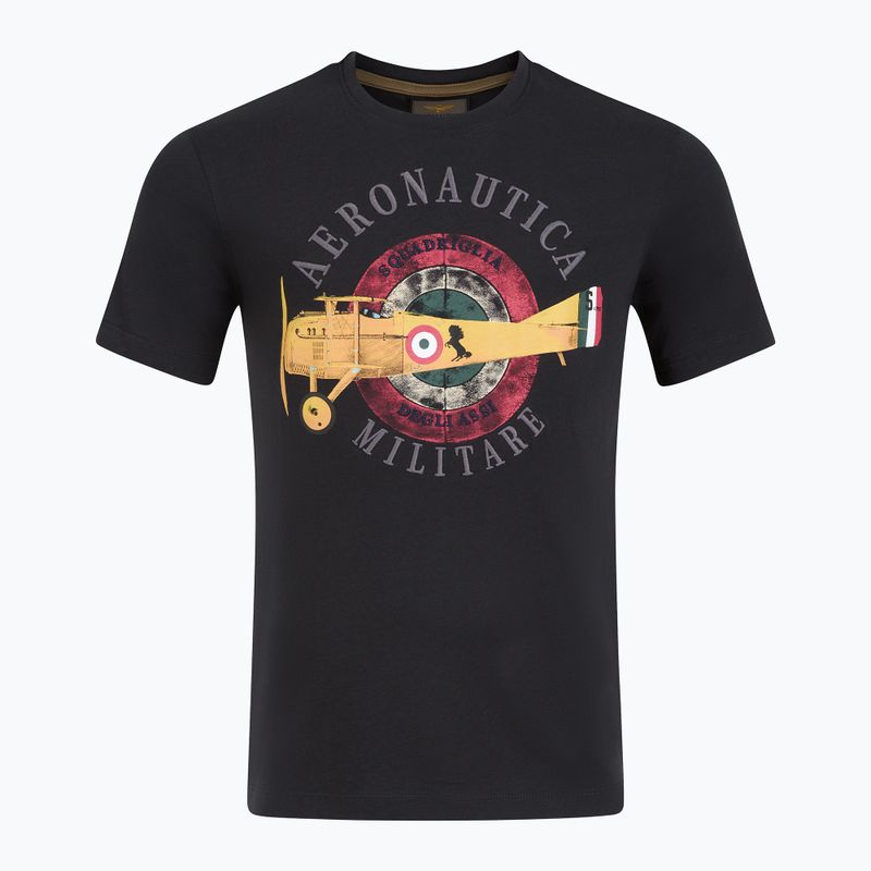 Vyriški marškinėliai Aeronautica Militare Squadriglia degli Assi blu navy