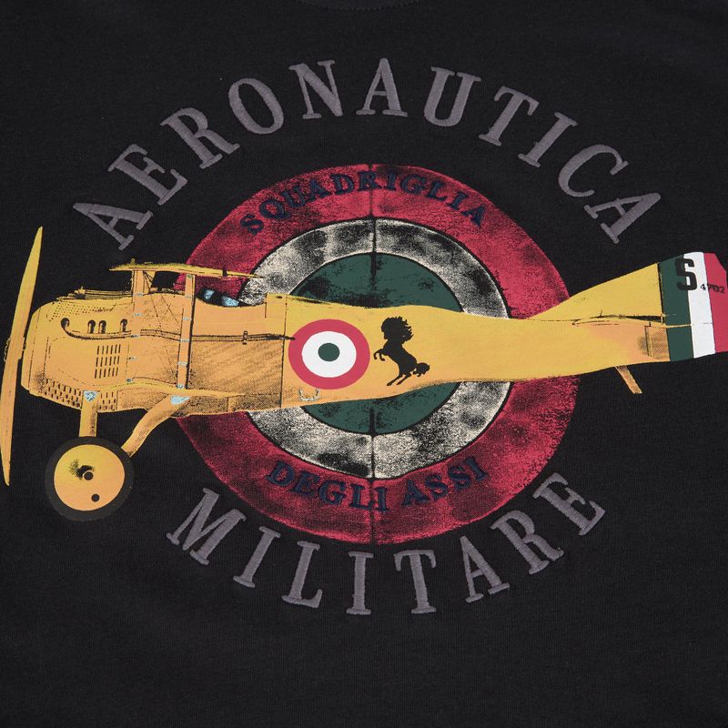 Vyriški marškinėliai Aeronautica Militare Squadriglia degli Assi blu navy 4