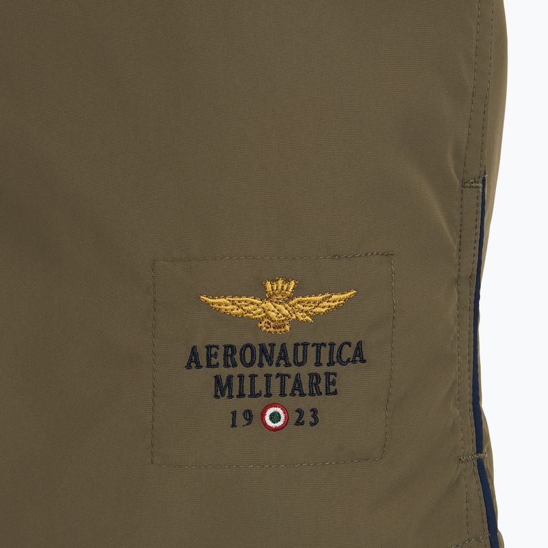 Vyriški maudymosi šortai Aeronautica Militare 251BW223CT2967 karinė alyvuogių spalva 3