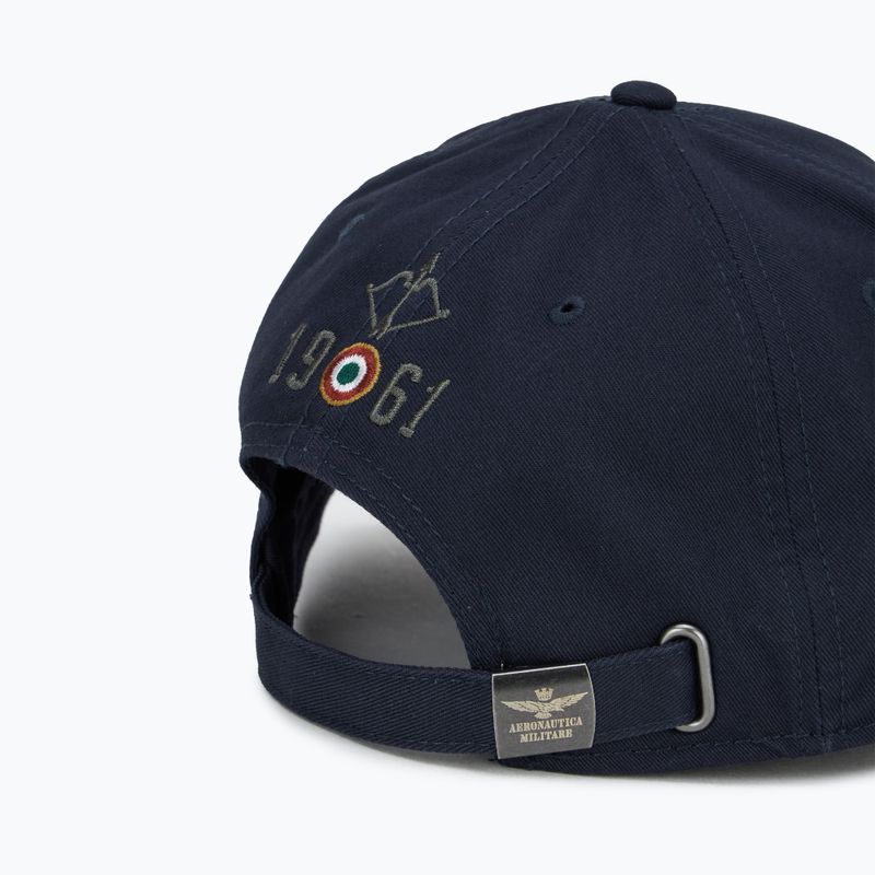 Vyriška kepuraitė su snapeliu Aeronautica Militare 251HA1104CT2261 blu navy 4