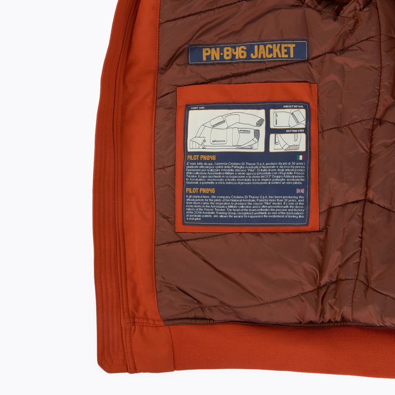 Aeronautica Militare vyriška striukė 252AB3024UCT03151 Lth clay orange 8