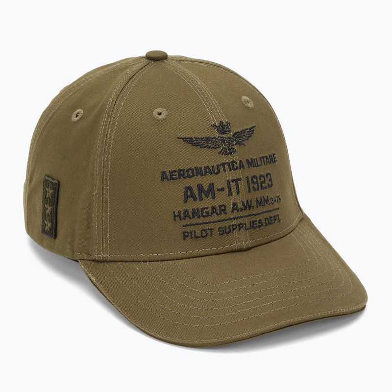 Vyriška beisbolo kepuraitė Aeronautica Militare 252HA1223UCT03299 dark olive