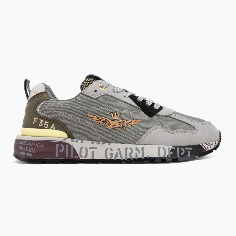 Vyriški batai Aeronautica Militare 252SC0276UCT03380 multicolor grey/green 2