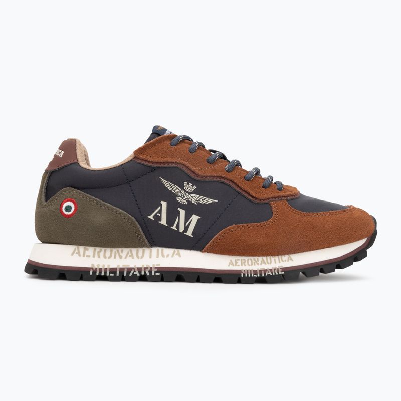 Vyriški batai Aeronautica Militare 252SC0320UPL00313 navy blue/brown 2